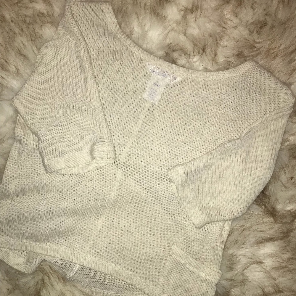 total girl crop sweater